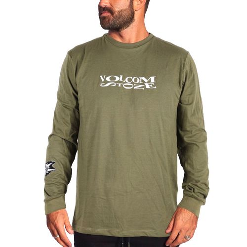 REMERA VOLCOM ML SKATE VITALS HOMBRE