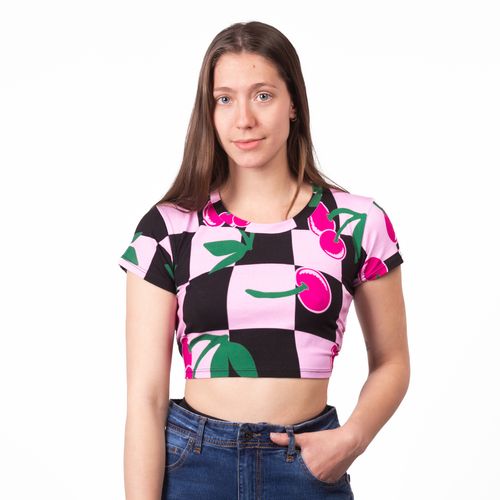 TOP ISABEL LA CATOLICA MC CROP LAZO MUJER
