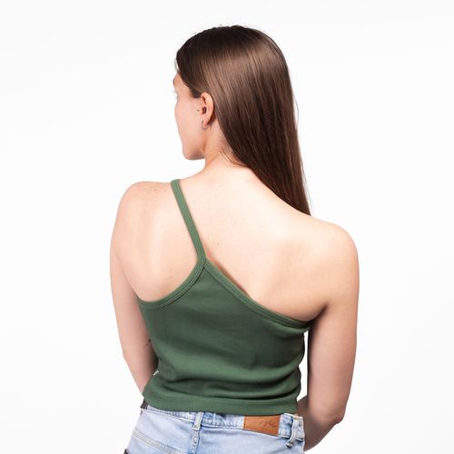 TOP RUSTY EVERYWHERE ONE SHOULDER TANK LD MUJER