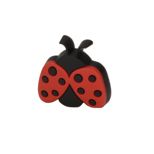 JIBBITZ CROCS LIL LADYBUG