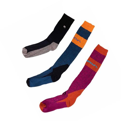 MEDIAS 1/2 CAÑA RIP CURL MOUNTAIN X3 HOMBRE