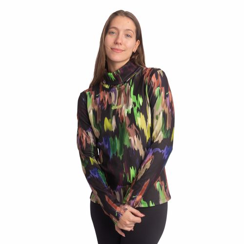 POLERA RUSTY COLOR FLASH HI NECK MUJER
