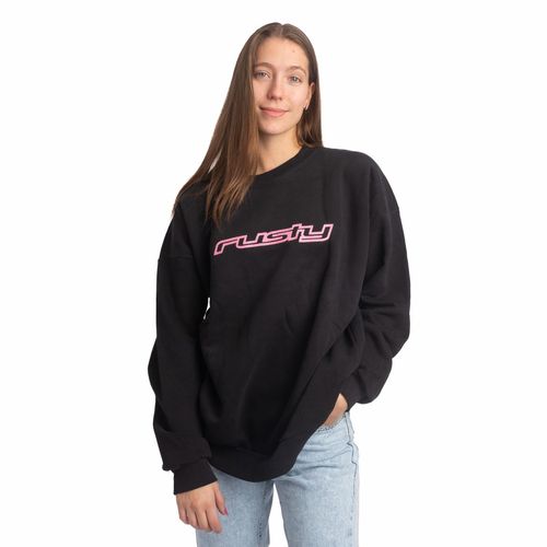 BUZO RUSTY RIDER OVERSIZE MUJER