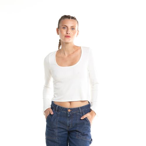 REMERA RUSTY SCARLETT RIBBED LD MUJER