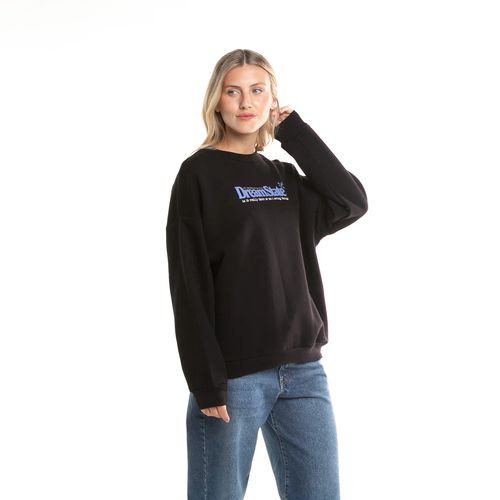 BUZO RUSTY DREAM STATE RELAXED CREW MUJER