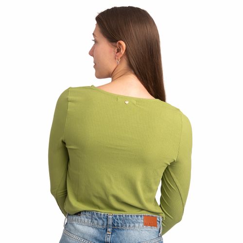 REMERA RUSTY SCARLETT RIBBED LD MUJER