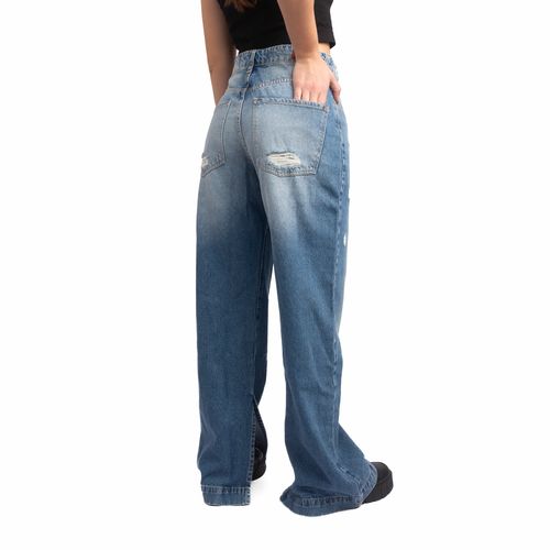 PANTALON RUSTY HIGH BLOCK BAGGY LD MUJER