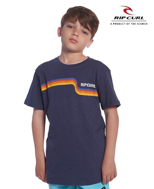 REMERA RIP CURL SURF REVIVAL NIÑO