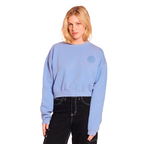 BUZO RIP CURL CREW RLX CROP WETTIE MUJER