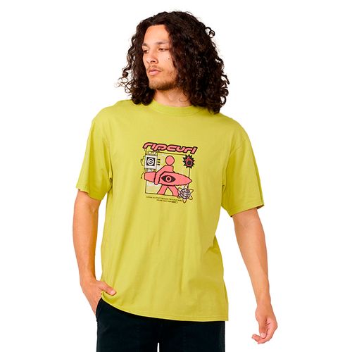 REMERA RIP CURL MC OVER SUPERCOMPUTER HOMBRE
