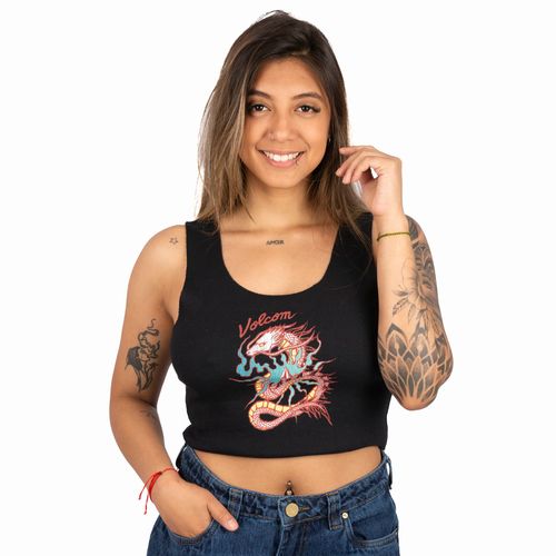 MUSCULOSA VOLCOM RIBB SNAKE MUJER
