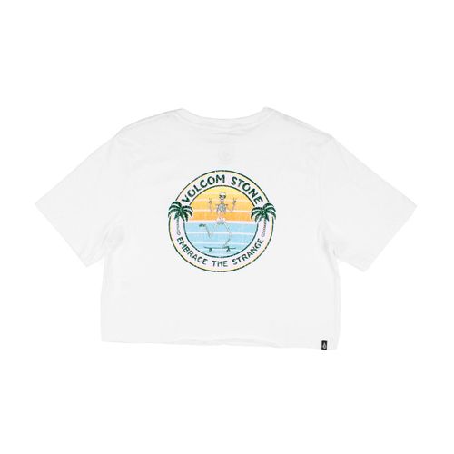 REMERA VOLCOM JM TE MC CROP NIÑA