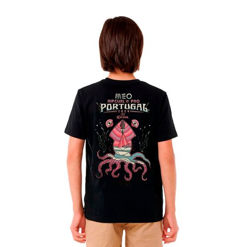 REMERA RIP CURL MC PORTUGAL PRO NIÑO