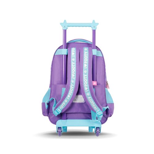 MOCHILA FOOTY F6171 C/RUEDAS NIÑA