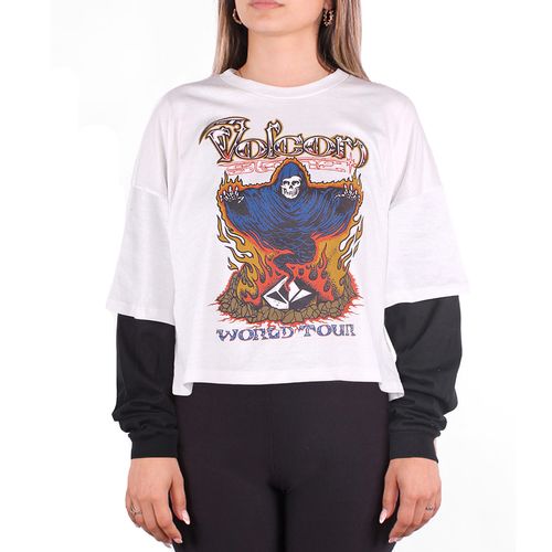 REMERA VOLCOM WORLD TOUR MUJER