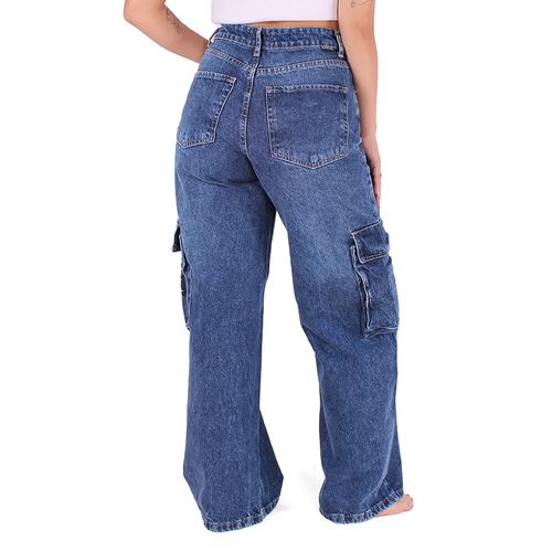 PANTALON RIP CURL LOW WIDE CARGO MUJER