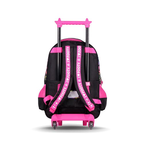 MOCHILA FOOTY F6171 C/RUEDAS NIÑA