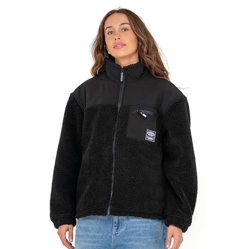 CAMPERA RUSTY TONAL DIVISION FULL ZIP MUJER