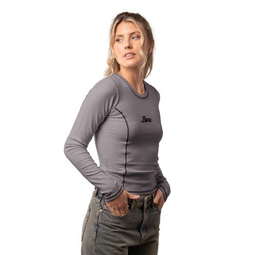 REMERA RUSTY SHAKE IT LS LS MUJER