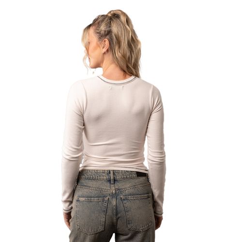 REMERA RUSTY SHAKE IT LS LD MUJER