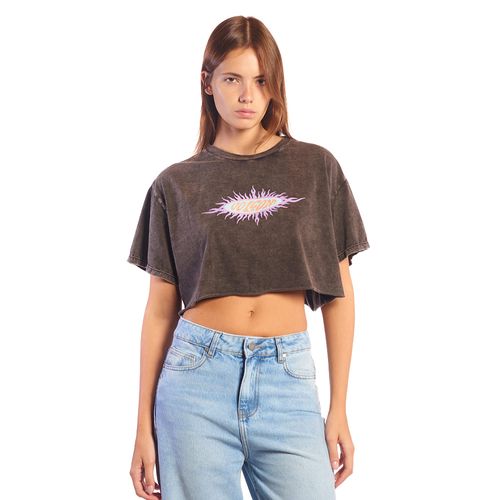 REMERA VOLCOM MC CROP TRIM PRO MUJER