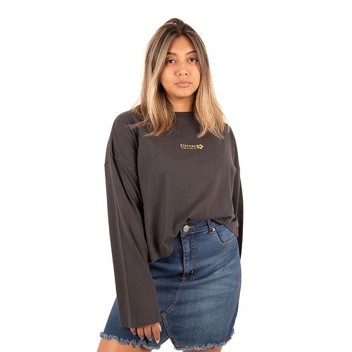 REMERA RIP CURL ML CROP ALOHA MUJER