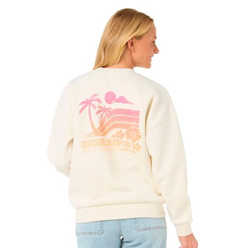 BUZO RIP CURL CREW HTG OCEAN TECH MUJER