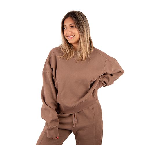 BUZO RUSTY PLAYER ONE RELAXED CREW MUJER