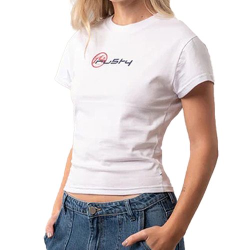 REMERA RUSTY WET TECH SKIMMER NIÑA