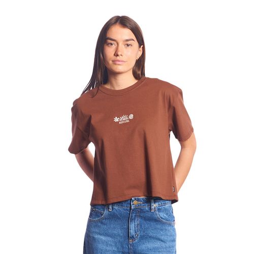 REMERA RIP CURL MC CROP TOKENS MUJER