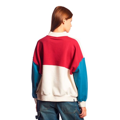 BUZO VOLCOM CREW BOXY REETROSTONE MUJER