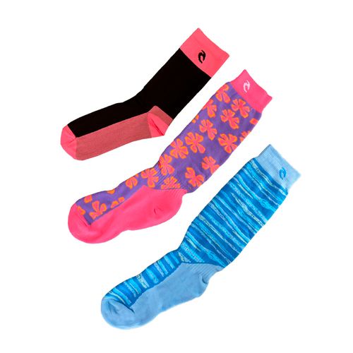 MEDIAS 1/2 CAÑA RIP CURL LONG MOUNTAIN X3 MUJER