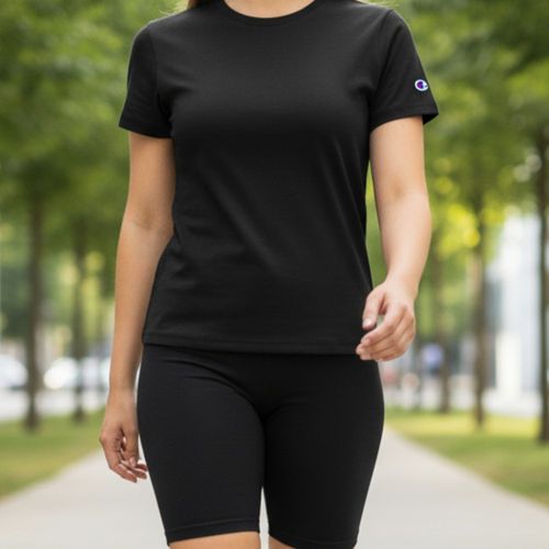 REMERA CHAMPION RIB TEE W MUJER