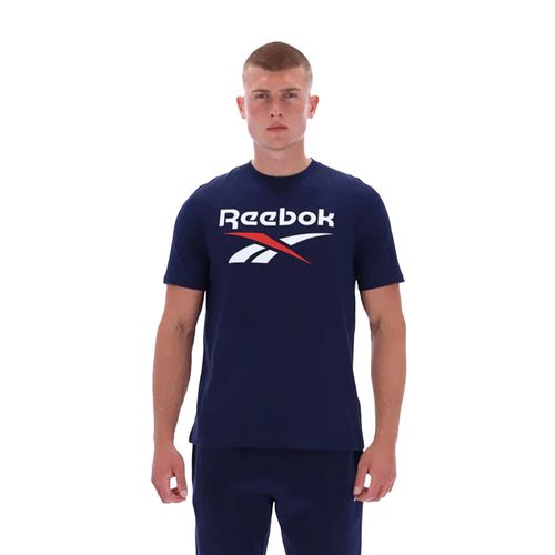 REMERA REEBOK BRUNO BIG LOGO NECK SS HOMBRE