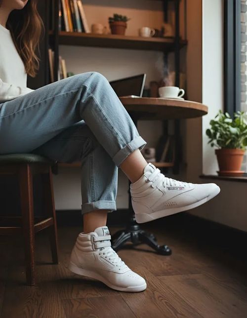 ZAPATILLAS URBANO FREESTYLE HI MUJER ORIGINAL REEBOK